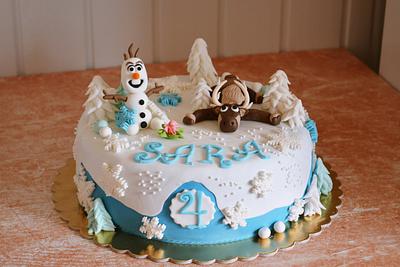 Frozen Cake - Cake by DanielaCostan