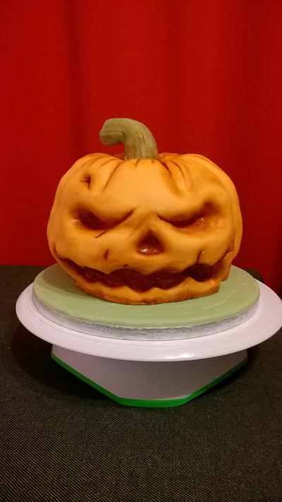 Spooky Pumpkin - Cake by Roseanne