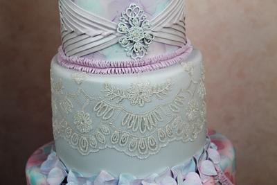 Wedding Cake "hydrangea splendor" - Cake by Tortenherz