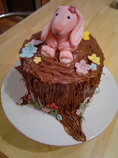 Keira's bunny  - Cake by AWG Hobby Cakes