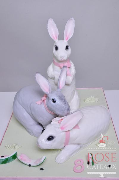 Bunny cake - Cake by rosegateaux