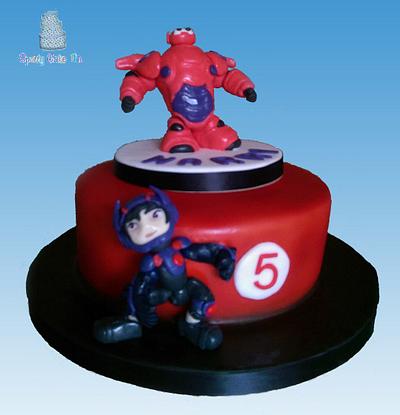 Big Hero 6 - Cake by Shell at Spotty Cake Tin