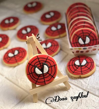 Spider man - Cake by Doaa zaghloul 