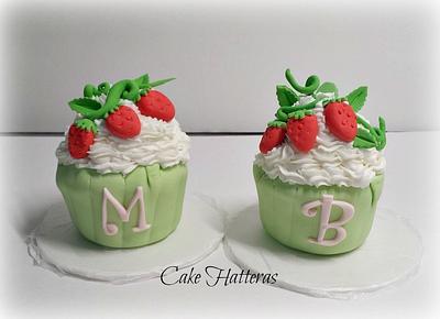Twin Cupcakes - Cake by Donna Tokazowski- Cake Hatteras, Martinsburg WV