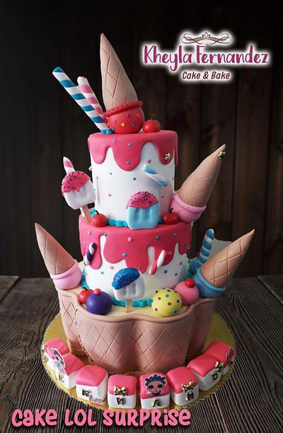 Ice cream Lol Surprice  - Cake by Kheyla