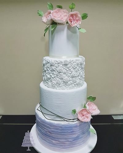 Wedding Cake (Pantone 2016) - Cake by All Things Dainty by Lesley