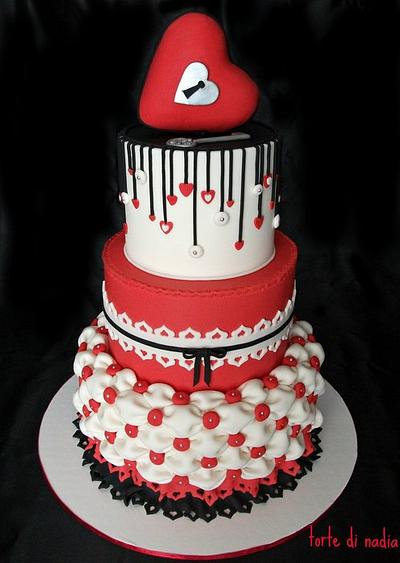 S. Valentine cake - Cake by tortedinadia