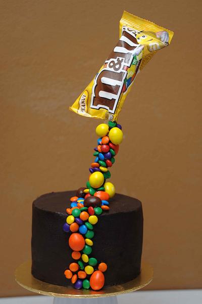 m&m - Cake by Chilly