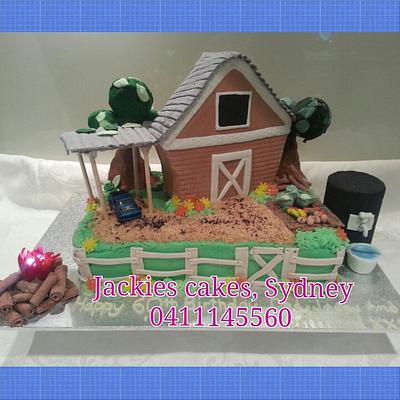 farm house cake - Cake by Jackies cakes