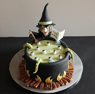 Halloween witch - Cake by Cake Cucina 