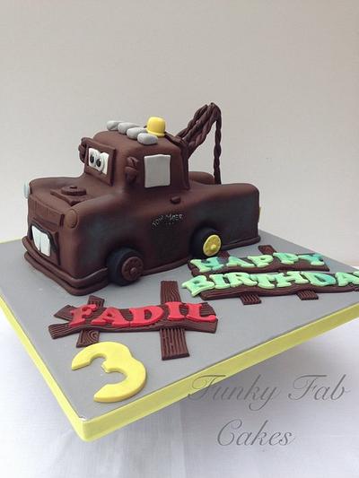 Mater birthday cake - Cake by funkyfabcakes