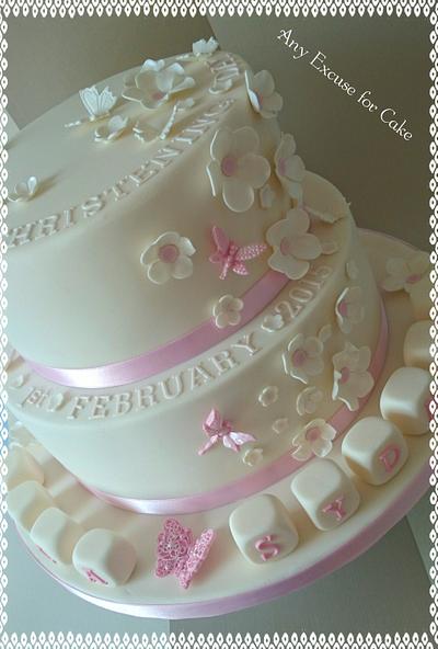 christening cake  - Cake by Any Excuse for Cake