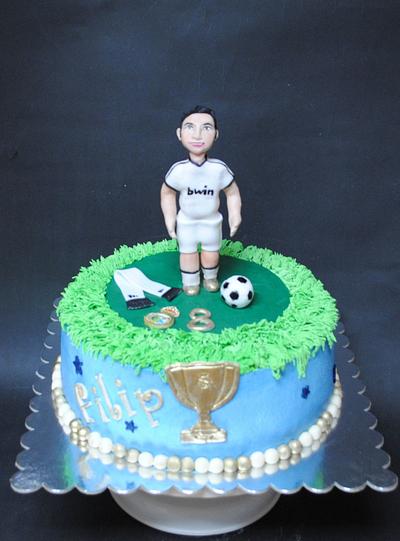 Football cake - Cake by Torte Sweet Nina