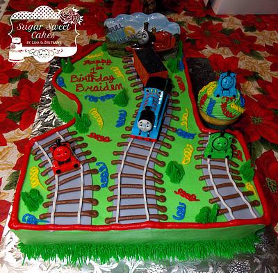 Thomas The Train - #1 - Cake by Sugar Sweet Cakes