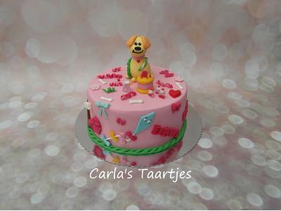 little dog pip  - Cake by Carla 