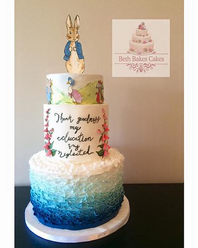 Peter Rabbit and his painted friends! - Cake by Beth Evans
