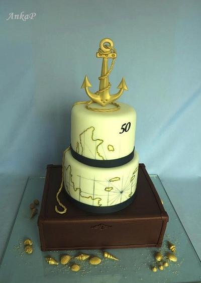 For the seaman - Cake by AnkaP