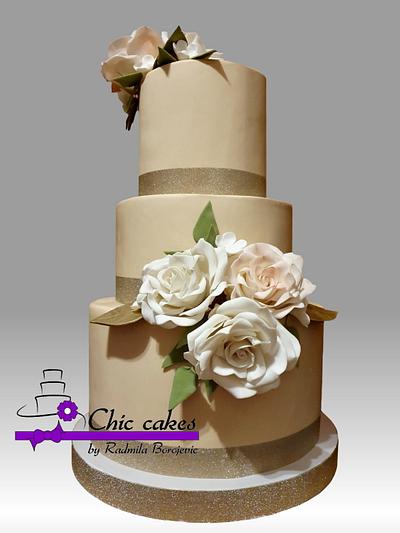 Wedding cake  - Cake by Radmila