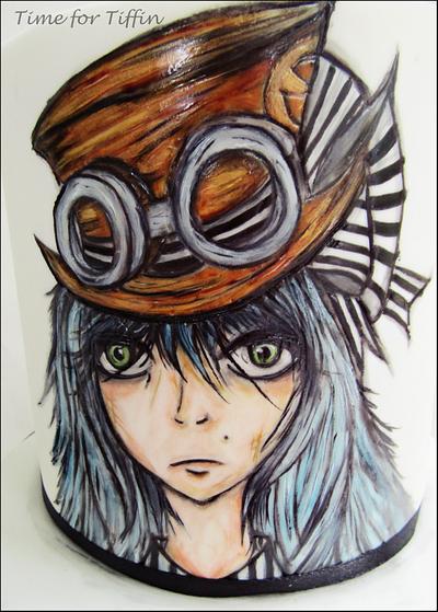 Steampunk girl - Cake by Time for Tiffin 