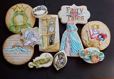 Fairy Tale Themed Cookies - Cake by Kim Coleman (Sugar Rush Custom Cookies)