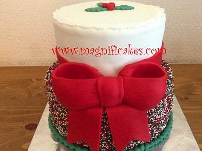 Christmas Cake - Cake by Magnificakes
