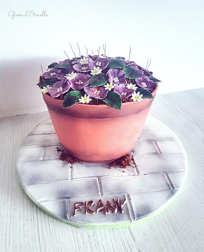 Flowerpot 🌼 - Cake by Ornella Marchal 