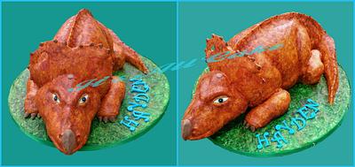Pachyrhinosaurus - Cake by tasha kelly