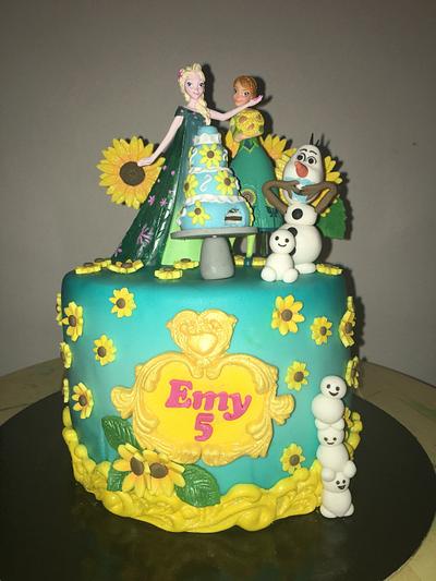 Frozen fever - Cake by Rianne