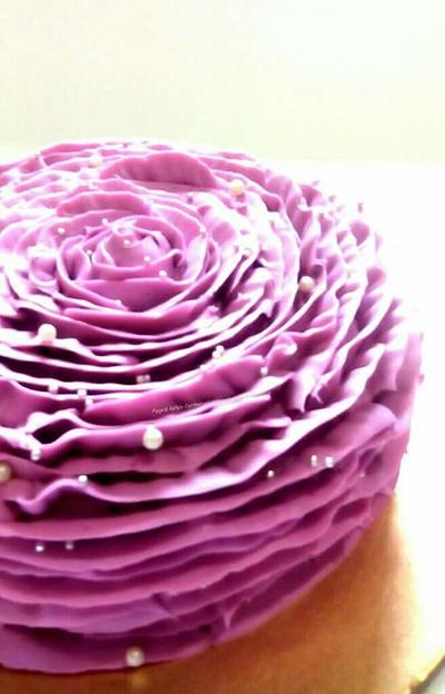Purple Beauty  - Cake by Chanda Rozario