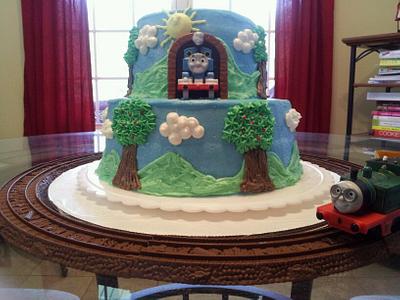 Thomas the Train - Cake by Alecia