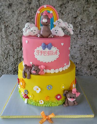 Cake with bears - Cake by Silviq Ilieva