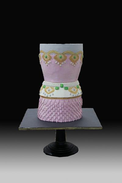 The Pink Dress Cake - Cake by Nehabalwani