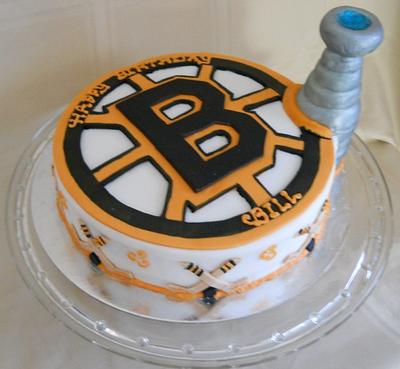 Boston Bruins Stanley Cup Birthday Cake - Cake by Joyce Nimmo