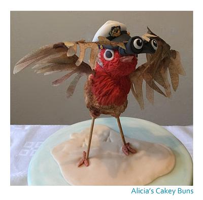 captain robin  - Cake by Alicia's CB