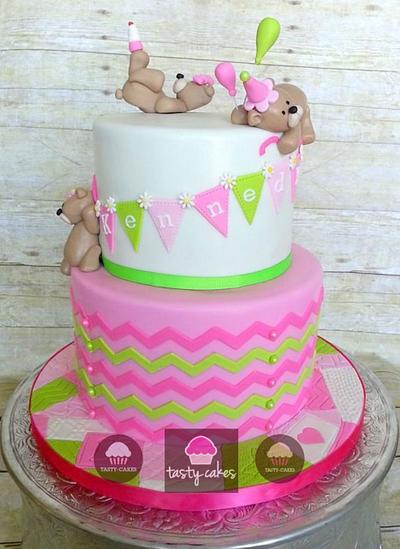 Teddy Bear Birthday - Cake by Tasty Cakes