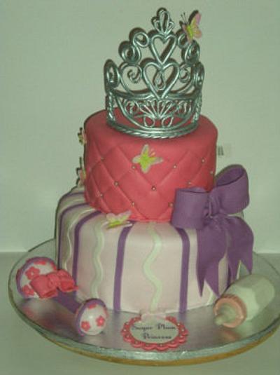 Baby Shower for a princess - Cake by Cari