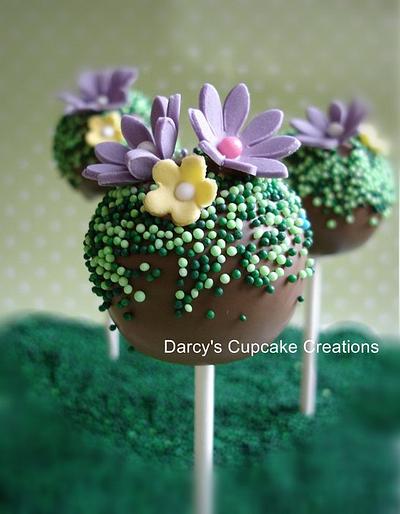 Spring cake pop - Cake by DarcysCupcakes