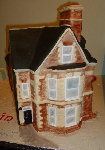 Benjamin's student house - Cake by Katrinaskakes