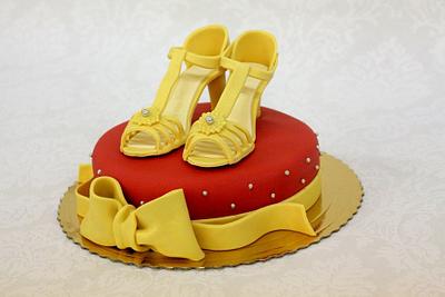 Dancer shoes - Cake by Lina
