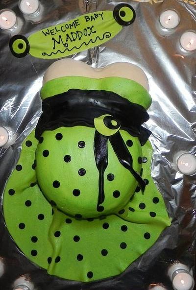 Baby Belly Cake - Cake by Libby Ryan 