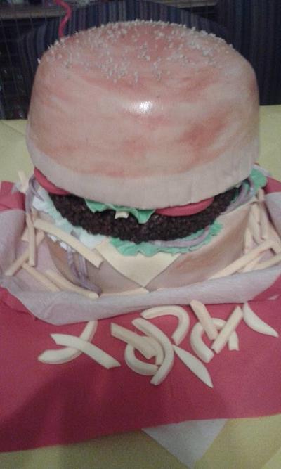 ANOTHER  CHEESEBURGHER! - Cake by FRANCESCA