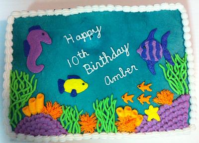 Under the Sea Cake - Cake by StephS