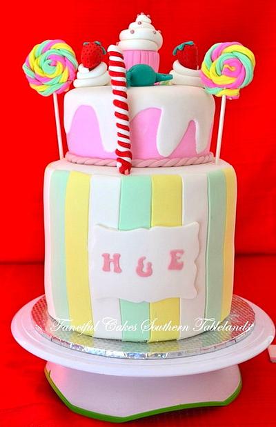 candy cake - Cake by Fanciful Cakes