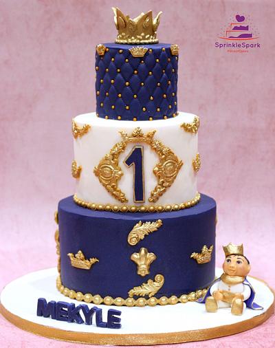 Royal Prince Cake - Cake by SprinkleSpark
