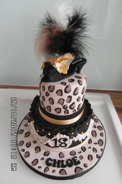 Leopard Print - Cake by thecakeproject