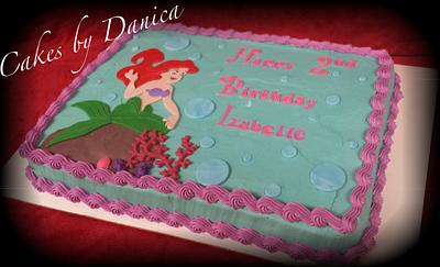 Little Mermaid - Cake by Chittenango Cakes