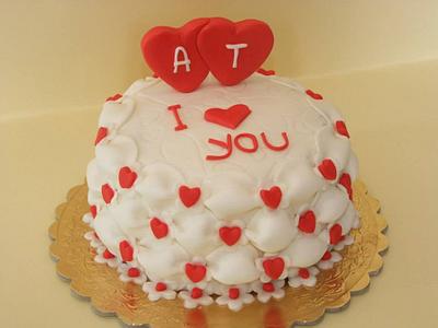 CAKE I LOVE YOU - Cake by Marilena