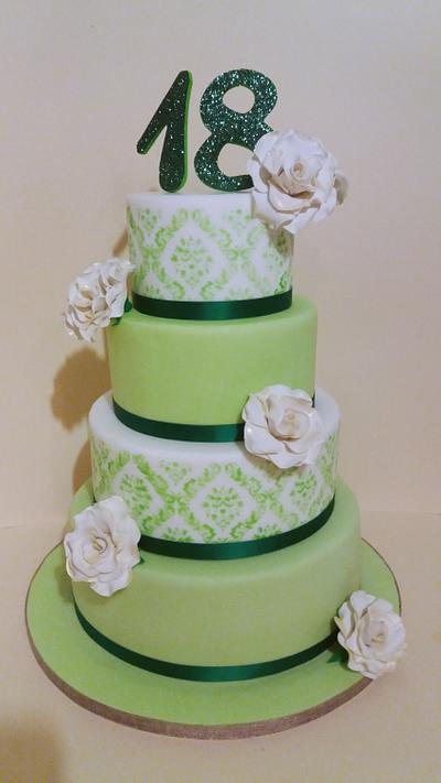 Green - Cake by Daniela Mistretta 