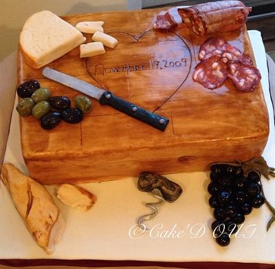Anniversary spread - Cake by Jaclyn Dinko