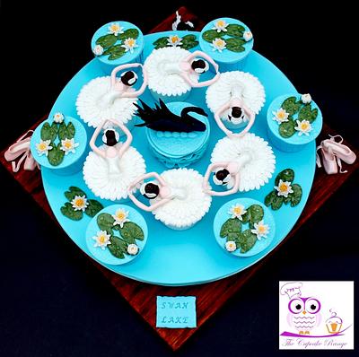 Swan Lake Cupcakes - Cake by sarah